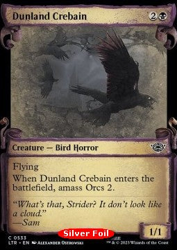 Dunland Crebain (V.2) - The Lord of the Rings: Tales of Middle-earth Holiday Release (Common) [LTRH-533]