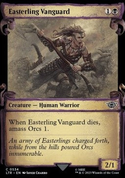 Easterling Vanguard (V.1) - The Lord of the Rings: Tales of Middle-earth Holiday Release (Common) [LTRH-534]