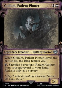 Gollum, Patient Plotter (V.1) - The Lord of the Rings: Tales of Middle-earth Holiday Release (Uncommon) [LTRH-535]