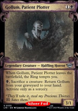 Gollum, Patient Plotter (V.2) - The Lord of the Rings: Tales of Middle-earth Holiday Release (Uncommon) [LTRH-535]