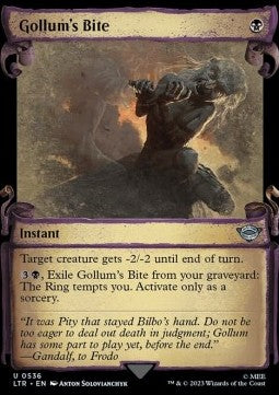 Gollum's Bite (V.1) - The Lord of the Rings: Tales of Middle-earth Holiday Release (Uncommon) [LTRH-536]