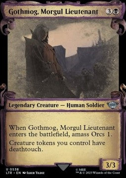 Gothmog, Morgul Lieutenant (V.1) - The Lord of the Rings: Tales of Middle-earth Holiday Release (Uncommon) [LTRH-538]