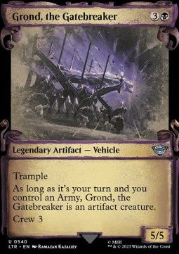 Grond, the Gatebreaker (V.1) - The Lord of the Rings: Tales of Middle-earth Holiday Release (Uncommon) [LTRH-540]