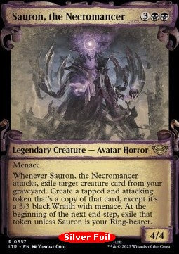 Sauron, the Necromancer (V.2) - The Lord of the Rings: Tales of Middle-earth Holiday Release (Rare) [LTRH-557]