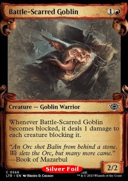 Battle-Scarred Goblin (V.2) - The Lord of the Rings: Tales of Middle-earth Holiday Release (Common) [LTRH-566]