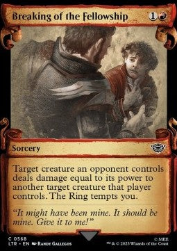 Breaking of the Fellowship (V.1) - The Lord of the Rings: Tales of Middle-earth Holiday Release (Common) [LTRH-568]