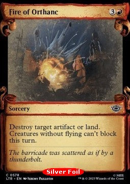 Fire of Orthanc (V.2) - The Lord of the Rings: Tales of Middle-earth Holiday Release (Common) [LTRH-578]