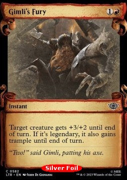 Gimli's Fury (V.2) - The Lord of the Rings: Tales of Middle-earth Holiday Release (Common) [LTRH-582]