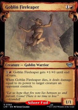 Goblin Fireleaper (V.2) - The Lord of the Rings: Tales of Middle-earth Holiday Release (Uncommon) [LTRH-584]