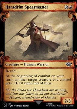 Haradrim Spearmaster (V.1) - The Lord of the Rings: Tales of Middle-earth Holiday Release (Common) [LTRH-586]