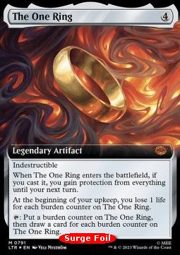 The One Ring (V.4) - The Lord of the Rings: Tales of Middle-earth Holiday Release (Mythic) [LTRH-791]