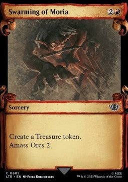 Swarming of Moria (V.1) - The Lord of the Rings: Tales of Middle-earth Holiday Release (Common) [LTRH-601]