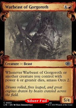 Warbeast of Gorgoroth (V.2) - The Lord of the Rings: Tales of Middle-earth Holiday Release (Common) [LTRH-603]