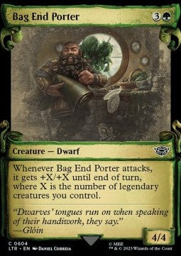 Bag End Porter (V.1) - The Lord of the Rings: Tales of Middle-earth Holiday Release (Common) [LTRH-604]