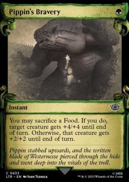 Pippin's Bravery (V.1) - The Lord of the Rings: Tales of Middle-earth Holiday Release (Common) [LTRH-633]