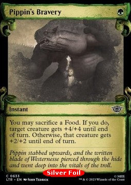 Pippin's Bravery (V.2) - The Lord of the Rings: Tales of Middle-earth Holiday Release (Common) [LTRH-633]
