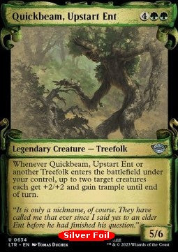 Quickbeam, Upstart Ent (V.2) - The Lord of the Rings: Tales of Middle-earth Holiday Release (Uncommon) [LTRH-634]