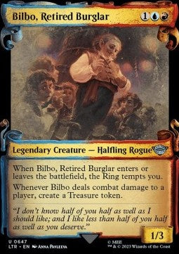 Bilbo, Retired Burglar (V.1) - The Lord of the Rings: Tales of Middle-earth Holiday Release (Uncommon) [LTRH-647]