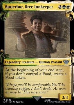 Butterbur, Bree Innkeeper (V.1) - The Lord of the Rings: Tales of Middle-earth Holiday Release (Uncommon) [LTRH-648]