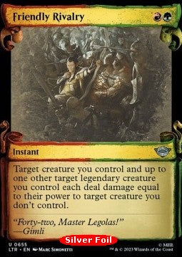 Friendly Rivalry (V.2) - The Lord of the Rings: Tales of Middle-earth Holiday Release (Uncommon) [LTRH-655]