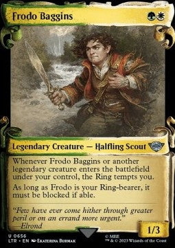 Frodo Baggins (V.1) - The Lord of the Rings: Tales of Middle-earth Holiday Release (Uncommon) [LTRH-656]