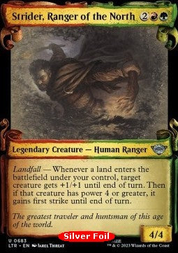 Strider, Ranger of the North (V.2) - The Lord of the Rings: Tales of Middle-earth Holiday Release (Uncommon) [LTRH-683]