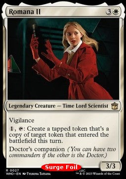 Romana II (V.2) - Universes Beyond: Doctor Who: Extras (Rare) [XWHO-632]