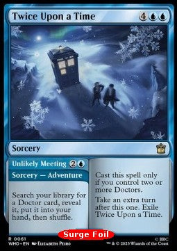Twice Upon a Time // Unlikely Meeting (V.2) - Universes Beyond: Doctor Who: Extras (Rare) [XWHO-666]