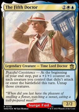The Fifth Doctor (V.3) - Universes Beyond: Doctor Who: Extras (Rare) [XWHO-732]