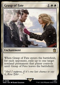 Grasp of Fate - Universes Beyond: Doctor Who (Rare) [WHO-208]