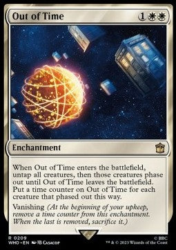 Out of Time - Universes Beyond: Doctor Who (Rare) [WHO-209]