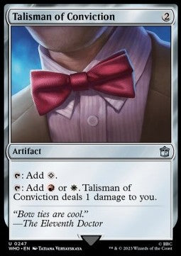 Talisman of Conviction - Universes Beyond: Doctor Who (Uncommon) [WHO-247]