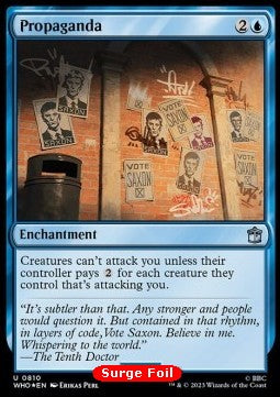 Propaganda - Universes Beyond: Doctor Who: Extras (Uncommon) [XWHO-810]