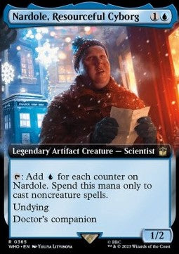 Nardole, Resourceful Cyborg (V.1) - Universes Beyond: Doctor Who: Extras (Rare) [XWHO-365]