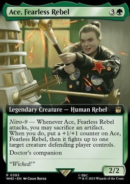Ace, Fearless Rebel (V.1) - Universes Beyond: Doctor Who: Extras (Rare) [XWHO-393]