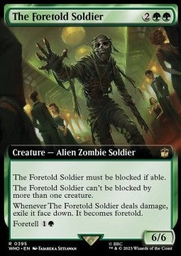 The Foretold Soldier (V.1) - Universes Beyond: Doctor Who: Extras (Rare) [XWHO-395]