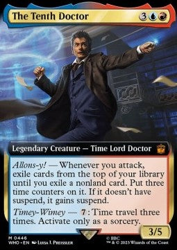 The Tenth Doctor (V.1) - Universes Beyond: Doctor Who: Extras (Mythic) [XWHO-446]
