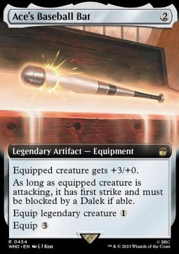 Ace's Baseball Bat (V.1) - Universes Beyond: Doctor Who: Extras (Rare) [XWHO-454]