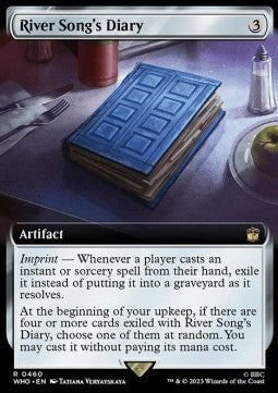 River Song's Diary (V.1) - Universes Beyond: Doctor Who: Extras (Rare) [XWHO-460]