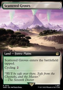 Scattered Groves (V.1) - Universes Beyond: Doctor Who: Extras (Rare) [XWHO-512]
