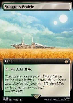 Sungrass Prairie (V.1) - Universes Beyond: Doctor Who: Extras (Rare) [XWHO-521]