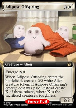 Adipose Offspring (V.3) - Universes Beyond: Doctor Who: Extras (Rare) [XWHO-924]