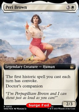Peri Brown (V.3) - Universes Beyond: Doctor Who: Extras (Rare) [XWHO-935]