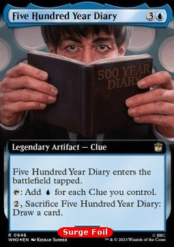Five Hundred Year Diary (V.3) - Universes Beyond: Doctor Who: Extras (Rare) [XWHO-948]