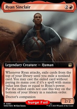 Ryan Sinclair (V.3) - Universes Beyond: Doctor Who: Extras (Rare) [XWHO-981]