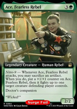 Ace, Fearless Rebel (V.3) - Universes Beyond: Doctor Who: Extras (Rare) [XWHO-984]