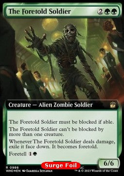The Foretold Soldier (V.3) - Universes Beyond: Doctor Who: Extras (Rare) [XWHO-986]