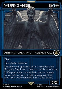 Weeping Angel (V.2) - Universes Beyond: Doctor Who: Extras (Rare) [XWHO-549]