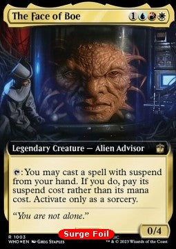 The Face of Boe (V.3) - Universes Beyond: Doctor Who: Extras (Rare) [XWHO-1003]