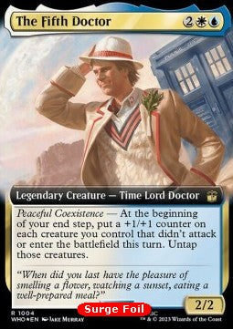 The Fifth Doctor (V.4) - Universes Beyond: Doctor Who: Extras (Rare) [XWHO-1004]